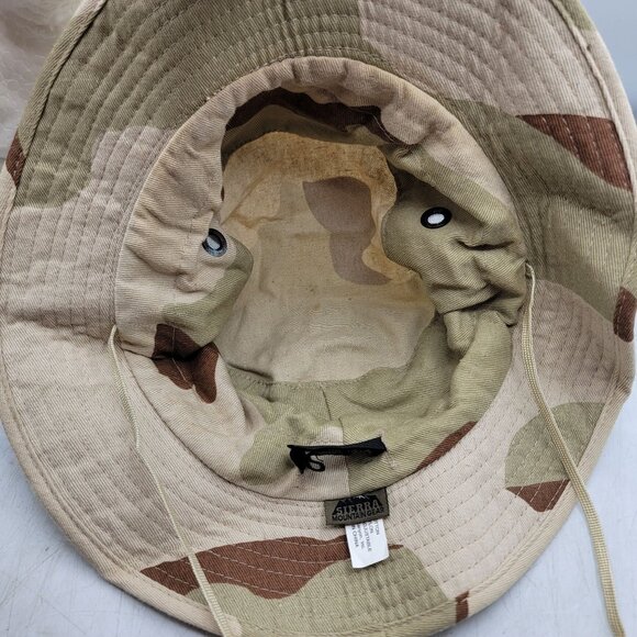 Sierra Mountain Gear Camo Bucket Hat Outdoor Hiking Camping Cap Casual - Picture 7 of 9